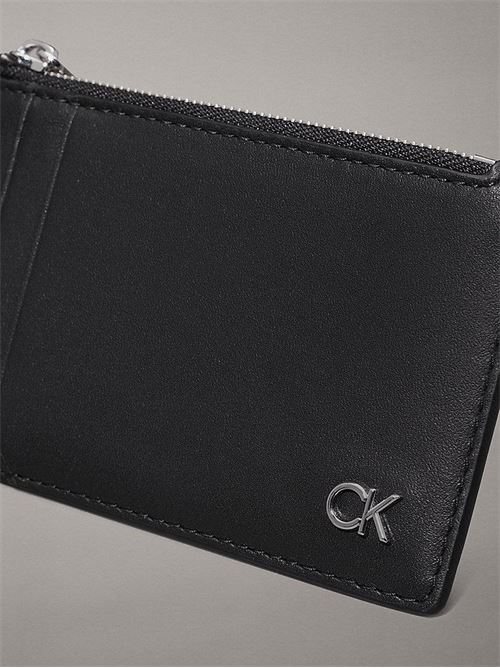 METAL CK N/S CARDHOLDER 6CC CALVIN KLEIN | K50K512287/BEH